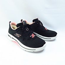 Skechers GO WALK ARCH FIT 女 健走鞋 124403BKPK 黑x粉【iSport愛運動】