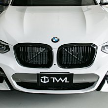 《※台灣之光※》BMW G01 X3 G02 X4專用 18 19 20年亮光黑 雙線 2線 水箱罩 鼻頭 水柵組