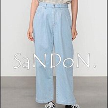 山東:【DANTON】 夏季新品 水洗牛仔設計鬆緊直筒牛仔丹寧褲 240507