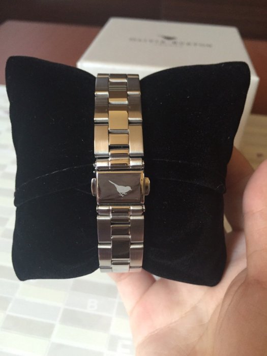 英國代購 Olivia Burton London 存在感大錶盤金屬銀三眼手錶 現貨 全新