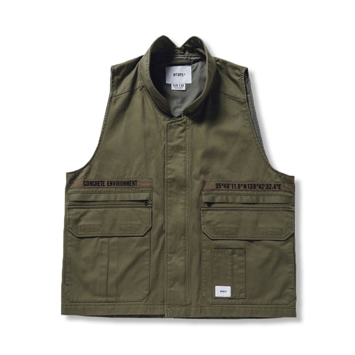 21SS REP/VEST/COTTON.TWILL サイズ4-