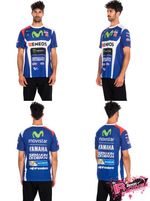 ♚賽車手的試衣間♚ Lorenzo #99 Lorenzo Yamaha Sponsor T-shirt T恤 特價