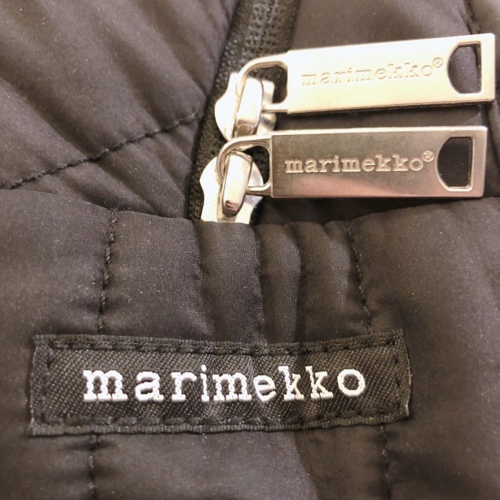 marimekko 腰包 胸包 斜背包 北歐風情 芬蘭 黑色 尼龍 機能 設計師品牌 暗黑風格