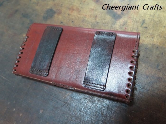 巧將手工皮件iphone6 HTC NOKIA腰掛式手機皮套可訂圖案及顏色Cellphone leather cover