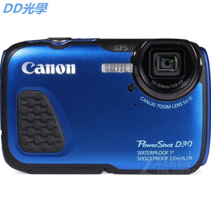 佳能D30 D20 D10三防數碼相機照相機潛水相機防水PowerShot D30