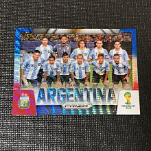 【阿根廷 梅西】Lionel Messi 2014 Prizm 元年 World Cup 世界盃隊卡 稀有波紋亮卡閃卡