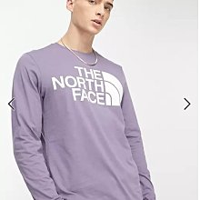 (嫻嫻屋) 英國ASOS-The North Face 紫色圓領T-shirt T恤 現貨L