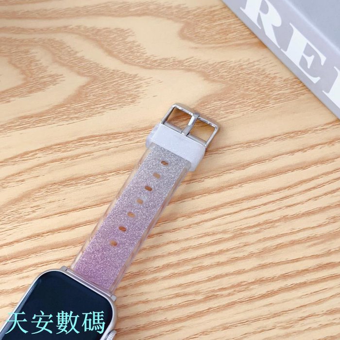 閃光 TPU 錶帶適用於 Apple Watch 9 8 Ultra 7 6 SE 5 4 3 2 1 錶帶適用於 IW