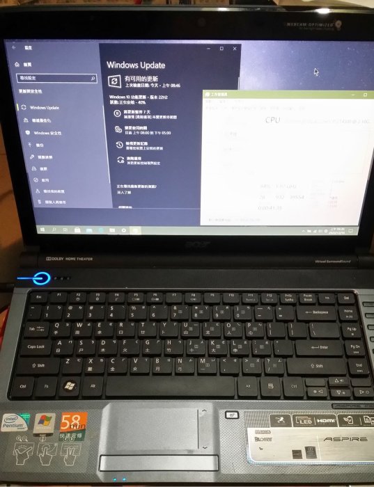 二手宏碁Acer筆電 筆記型電腦acer aspire 4736Z台北可面交合法升級 Win10