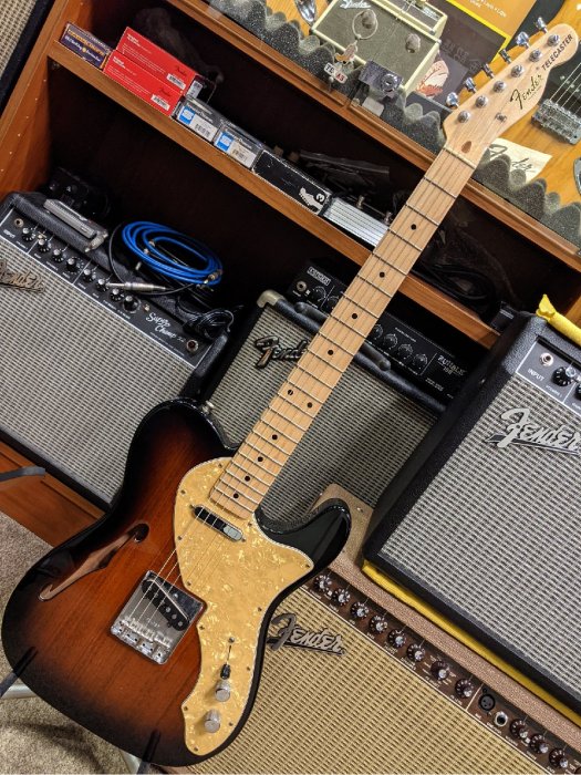 Fender Mexico 2019 69 Telecaster Thinline