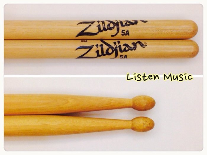 立昇樂器 Zildjian 5A 鼓棒 5AWN 山胡桃木 美國製