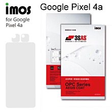 【免運】iMos 3SAS系列保護貼 Google Pixel 4a (5.81吋) 超潑水、防污、抗刮