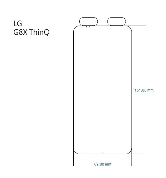 【免運費】imos LG G8X ThinQ (主螢幕+第二螢幕+鏡面) 3SAS 疏油疏水 螢幕保護貼 (塑膠製品)