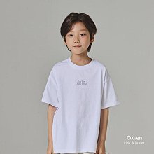 XS~XL ♥上衣(WHITE) O.WEN-2 24夏季 QWE240513-060『韓爸有衣正韓國童裝』~預購