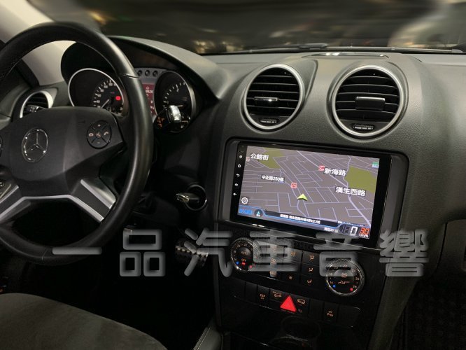 Mercedes-Benz ML W164 GL X164 專用9吋安卓主機.正版導航.網路電視 ML320 ML350