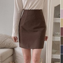 QNIGIRLS獨家官方授權 【CBAJQG065T】正韓 韓國製 [6色] S-L彈性修身窄裙~首爾蝶衣