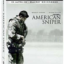 [藍光先生4K] 美國狙擊手 UHD+BD 雙碟行家鐵盒版 American Sniper ( 得利正版 ) - 預計6/14發行