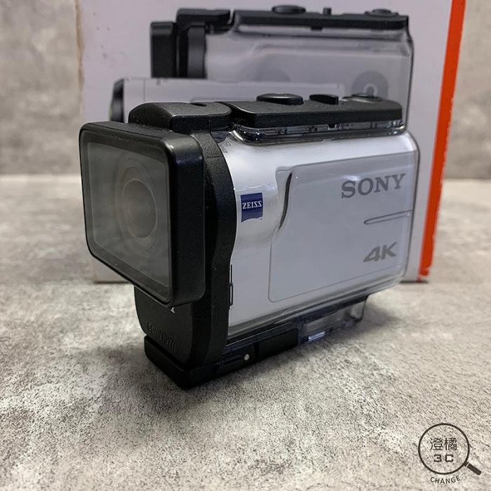 『澄橘』SONY FDR-X3000 4K 運動 攝影機 白 二手 中古《歡迎折抵 相機租借 攝影機租借》A65249