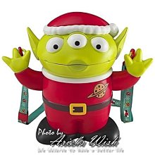 Ariel's Wish-日本東京迪士尼聖誕節限定玩具總動員三眼怪耶誕聖誕老公公爆米花桶收納盒收納桶玩具桶-限量版絕版品