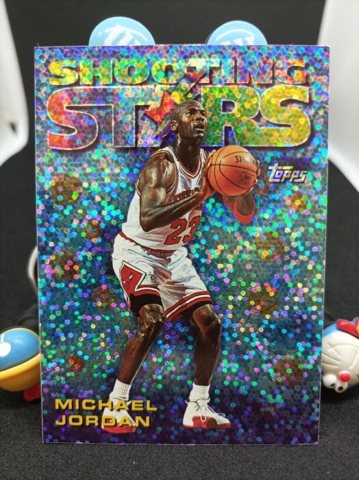 Michael Jordan 1997-98 Topps Season's Best Shooting Stars #6