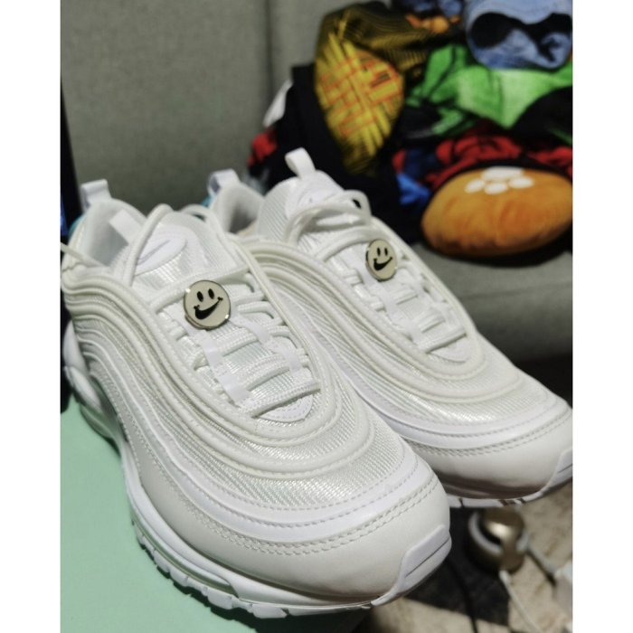 【正品】《貨》Nike Air Max 97 og 全白 白色 子彈 反光 男 女 921826-101 情侶 運動潮鞋