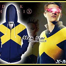 【Men Star】免運費 X戰警 黑鳳凰 新戰衣 戰鬥裝 連帽運動外套 夾克 防潑水外套 防風外套 漫威 服飾 火鳳凰