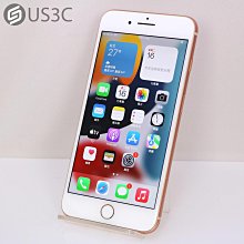 【US3C-高雄店】【一元起標】公司貨 Apple iPhone 8 Plus 256G 金色 5.5吋 指紋辨識 A11處理器 蘋果手機 空機