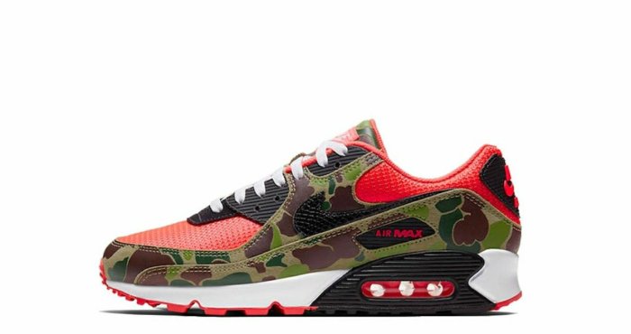 Nike Atmos Air Max 90 SP 2020 Duck Camo Infrared 迷彩 獵鴨 反轉 男鞋 女鞋 各尺寸