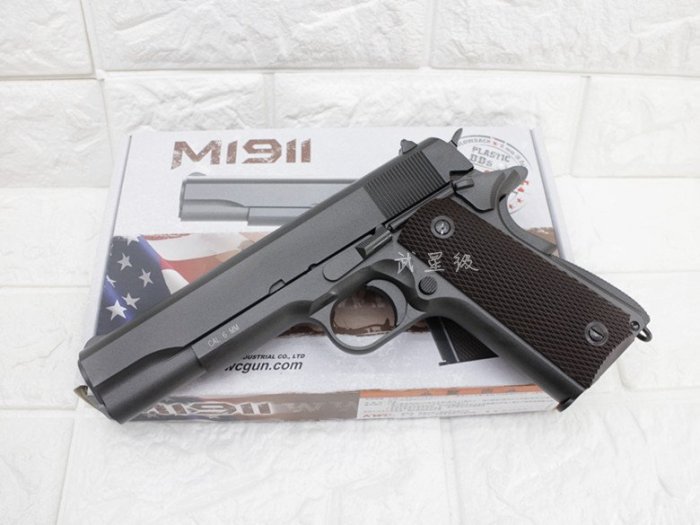 台南 武星級 KWC M1911A1.45手槍全金屬CO2直壓槍 KCB76AH  (BB槍瓦斯槍玩具槍