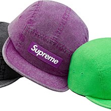 【日貨代購CITY】2017SS Supreme Washed Canvas Camp Cap 帽子 現貨