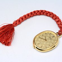 《寶萊精品》SEIKO 金黃橢圓型皮包手拿女子錶