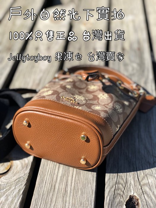 Coach DEMPSEY 15 雪花 CE587 SNOWFLAKE 現貨 限量 迷你LV款水桶包 折扣款 全新正品