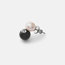 【日貨代購CITY】2024SS STUSSY 8 BALL EARRING STERLING SILVER 8號球 耳環 限量 現貨 338324