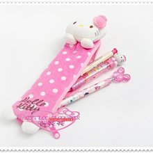 小花花日本精品♥ Hello  Kitty  筆袋 鉛筆盒 粉色趴姿點點60223906