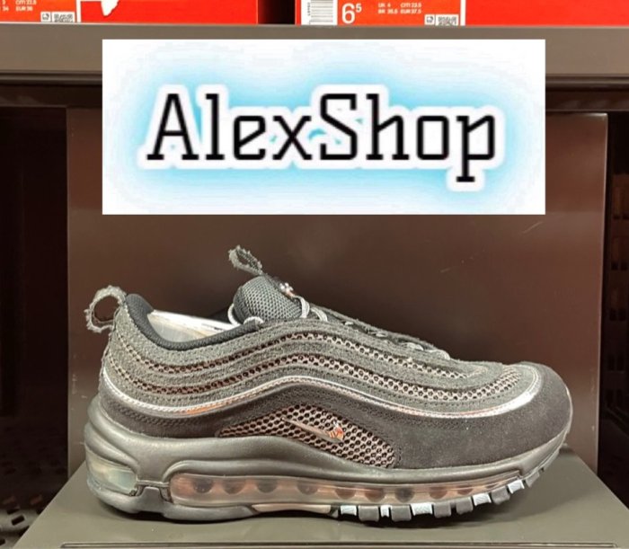 艾力克斯 W NIKE AIR MAX 97 女 FD4613-001 黑灰 銀反光 全氣墊 慢跑鞋 ㄊ63