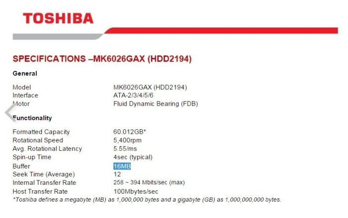 保固1年【小劉硬碟批發】全新Toshiba  超大16M 緩充2.5吋 60G IDE 筆電硬碟,MK6026GAX
