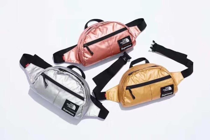 18SS Supreme × The North Face Metallic Roo II Lumbar Pack | Yahoo