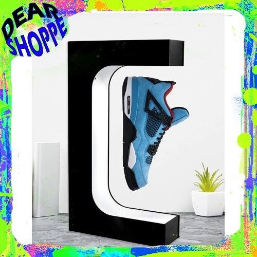 親愛的磁性浮鞋展示架懸浮運動鞋架帶 LED 燈懸浮鞋展示架