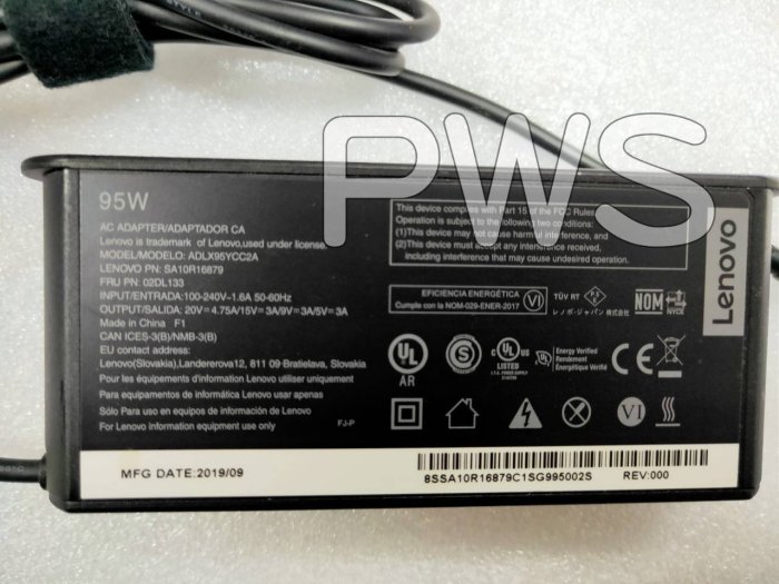 ☆【全新 聯想 Lenovo ThinkPad USB-C Type-C 95W 20V 4.75A 原廠變壓器】☆