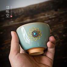 豬油凍時來運轉茶杯｜高檔特色主人杯李輝熠復古單杯中式功夫茶具~特價