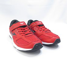 Mizuno SPEED STUDS BELT 3 中童 慢跑鞋 魔鬼氈 K1GC224004 紅x黑【iSport】