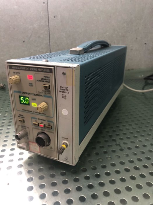 Tektronix TM501 AM503A Current Probe Amp 電流放大器(示波器)