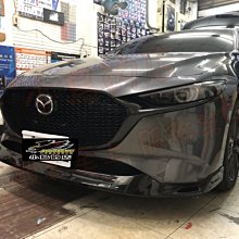 【小鳥的店】馬自達 MAZDA 3 馬3 2019-2022 5D 5門 MZ款 前下巴+側裙+後下巴 亮黑 鋼鐵灰實車