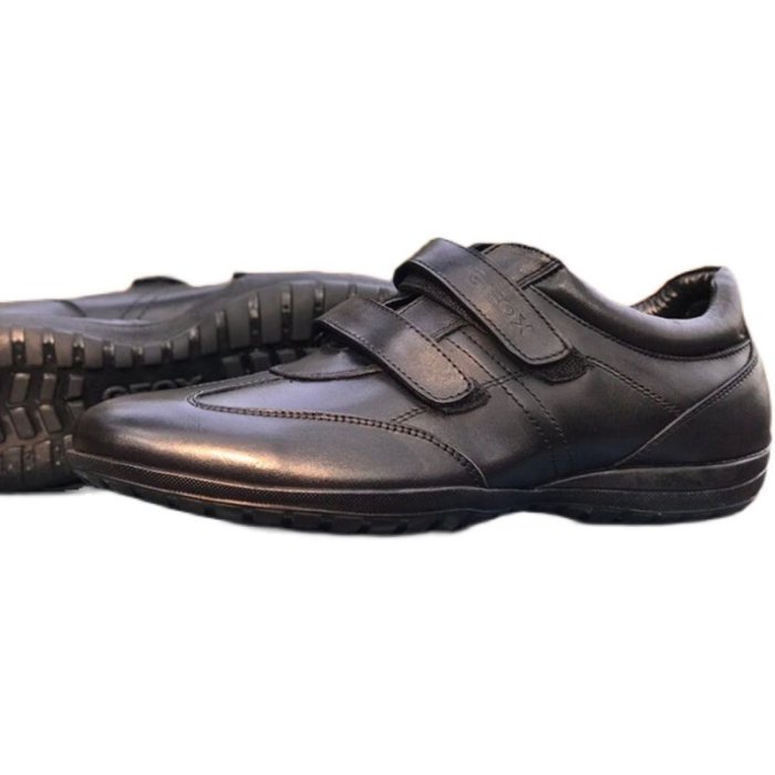 100％原廠 geox健樂士男鞋秋季低幫輕便透氣的運動休閑舒適時尚真皮潮流潮鞋