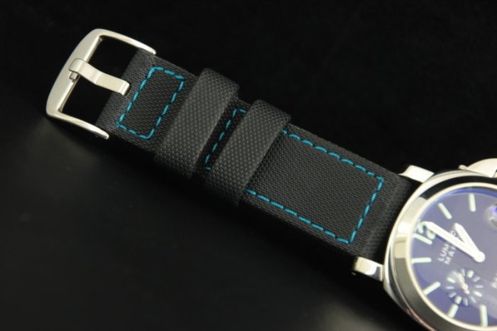 Top gun非Ted su～Dive strap 24mm 類似功夫龍質感maratac潛水錶帶panerai iwc