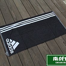 南◇現 Adidas Towel 100cm 運動 毛巾 大浴巾 雙面 黑 白 AB8008 愛迪達 公司貨