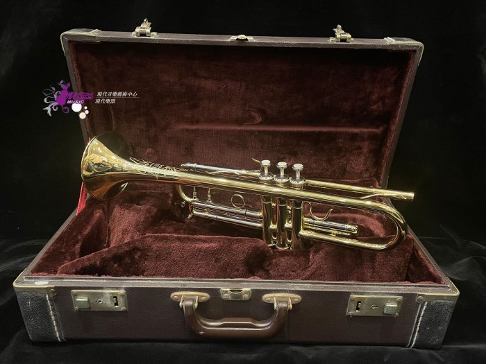 【現代樂器】已售出！中古美品！二手Jupiter JTR-1000 Trumpet 進階型 金漆小號(小喇叭)