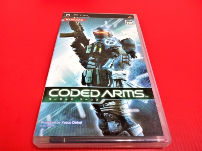 ㊣大和魂電玩㊣ PSP coded arms 武裝駭客{日版}編號:N2-1---掌上型懷舊遊戲