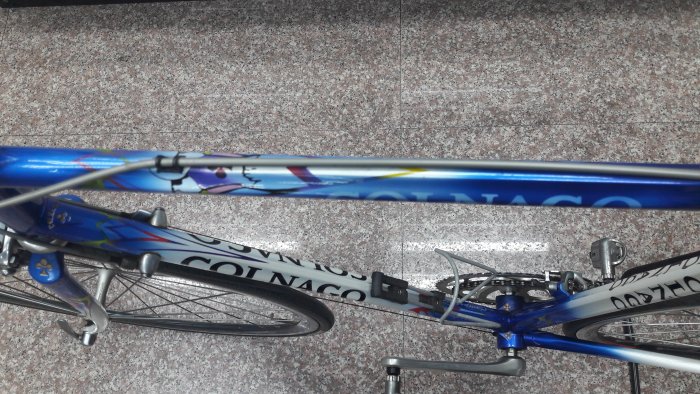 第一代 COLNAGO MASTER (梅花管材) 彩繪版 公路賽自行車  (特價36800元)