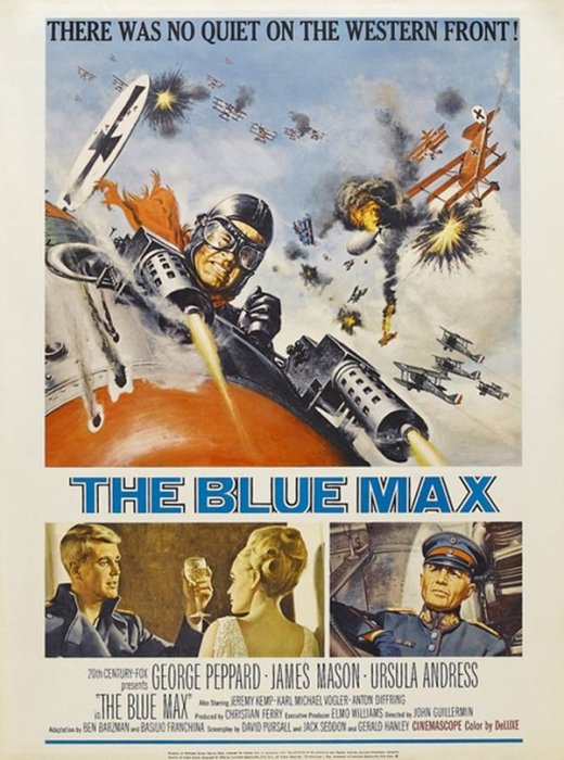 【藍光電影】藍勛飛行員/碧血藍勛 The Blue Max (1966) 老片，要求高的慎選！ 108-063